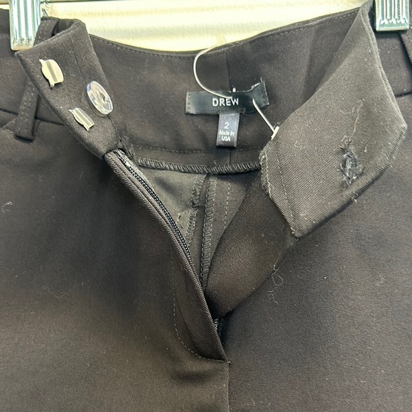 DREW Black High Waist Tailored Shorts - Picture 4 of 4